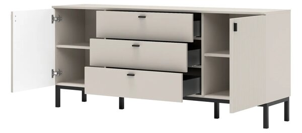 Szynaka Komoda Korfu 03 167 cm kašmír/černý