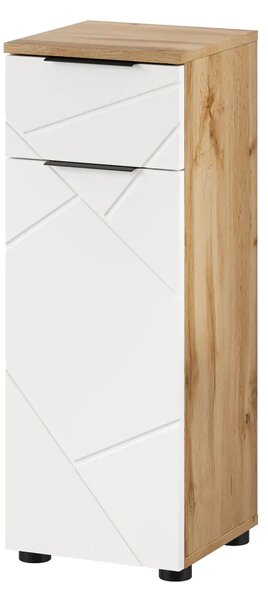 Szynaka Koupelnová skříňka Mazi 45 30 cm dub Wotan/bílá