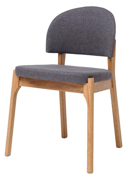 Polstrovaná stolička tmavosivá Pillar
