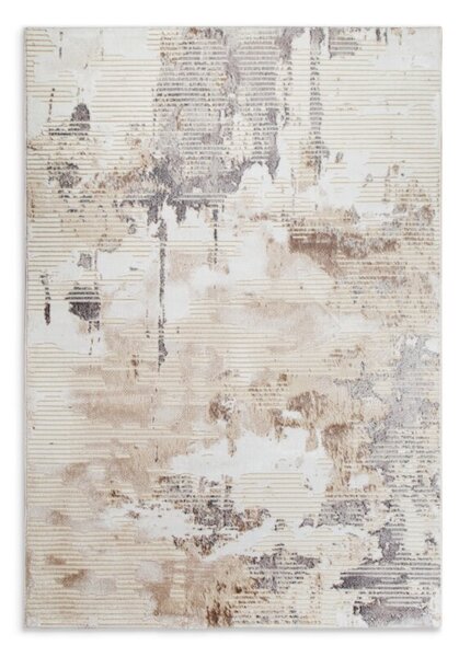 Dekorstudio Moderný koberec s vysokou gramážou OMEGA1 K – krémový Rozmer koberca: 60x100cm