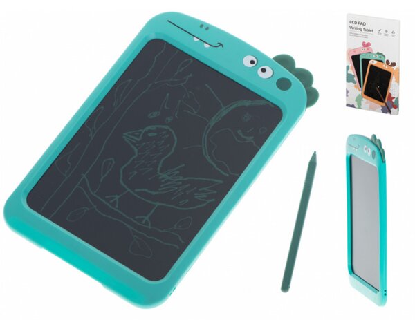 Grafický tablet na kreslenie Dinosaurus, zelený