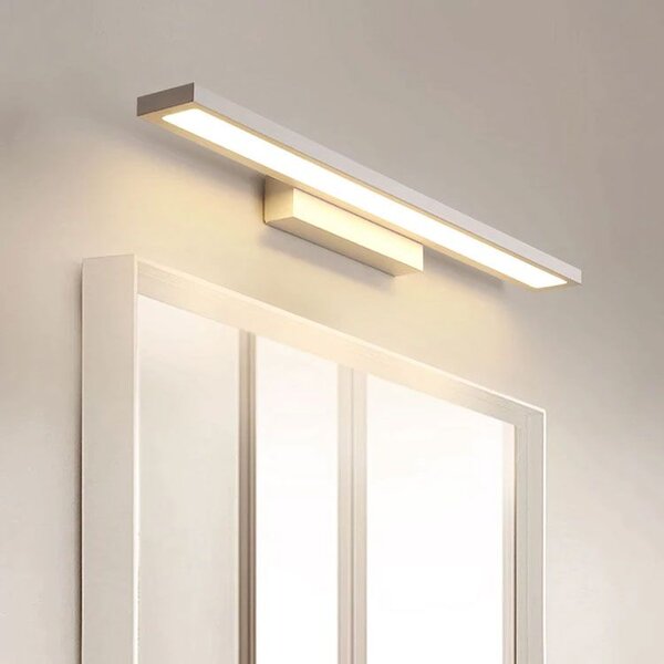 Toolight Toolight, LED kúpeľňové svietidlo nad zrkadlo 40cm APP839-1W, chrómová, OSW-06689
