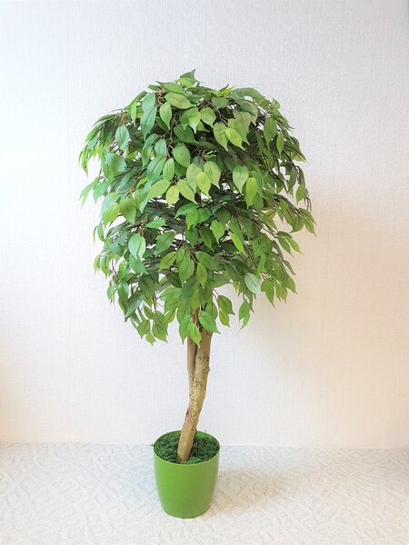 Umelý strom- fikus zelený 90 cm