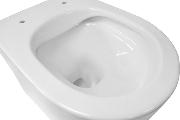 Mereo Mereo, WC závesné kapotované, RIMLESS, 495x360x370, keramické, vr. sedátka CSS115SN, MER-VSD84S2