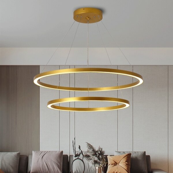 Immax NEO 07159-G80-60 - LED Stmievateľný luster FINO LED/93W/230V Tuya zlatá + DO