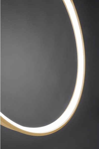 Thoro TH.221 - LED Luster na lanku RIO LED/30W/230V CRI95 4000K pr. 55 cm zlatá