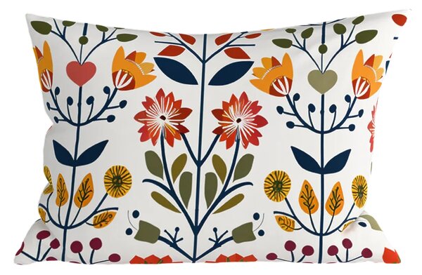 Sada polybavlnených obliečok FOLKLORIA POLY farebné + obliečka na vankúš 50 x 70 cm ZDARMA