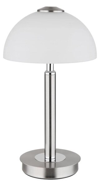 Globo 21953N - LED stmievateľná dotyková stolová lampa ULDIN LED/7W/230V 3000K matný chróm