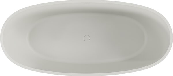 Mexen Torino, voľne stojaca vaňa z konglomerátu 155x78 cm, betónová matná, 57271557861