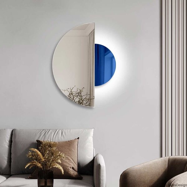 Zrkadlo Luna LED Blue Rozmer: 80x60 cm