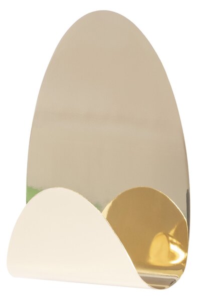 Toolight Toolight, LED nástenné svietidlo 3W, 4000K, APP1430-W, zlatá lesklá, OSW-07987