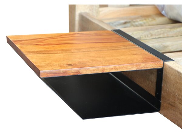 Nočný stolík 33x13x30 z indického masívu palisander
