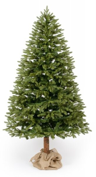 Umelý 3D vianočný stromček- Jedľa exclusive na pni 180cm