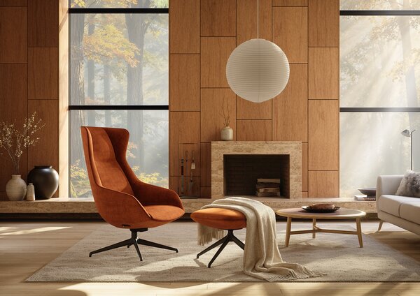 LD SEATING - TERRA LOUNGE TE-T,F100 podnožka