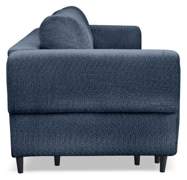 Rozkladacia pohovka s úložným priestorom Aled - tmavomodrá
