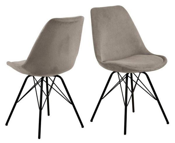 Jedálenská stolička Eris − béžová 85,5 × 48,5 × 54 cm ACTONA