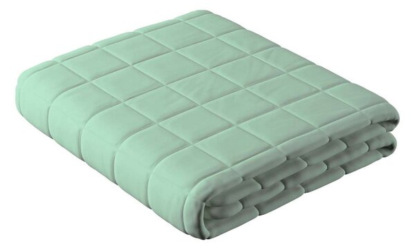 Zelená prešívaná posteľná prikrývka na dvojlôžko 170x210 cm Happiness - Yellow Tipi