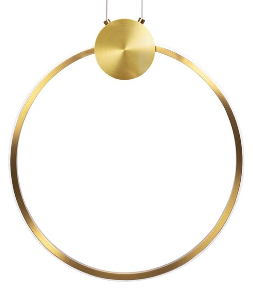 Toolight Toolight, LED stropné svietidlo 30cm, 13W, 4000K, 1500lm, APP1394-CP, zlatá matná, OSW-00952