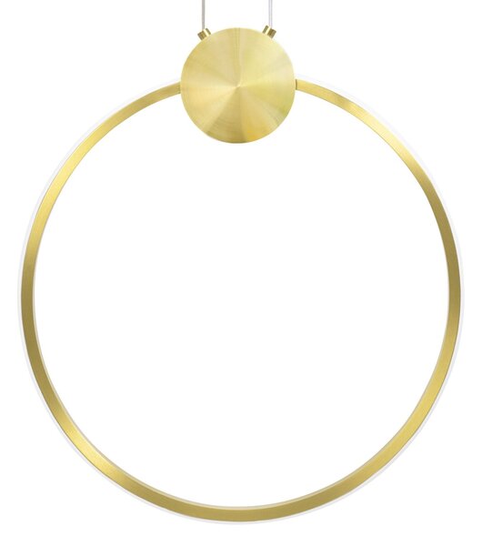 Toolight Toolight, LED stropné svietidlo 30cm 13W 4000K APP1393-CP, zlatá lesklá, OSW-00919