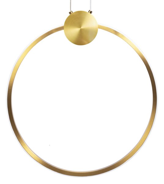 Toolight Toolight, LED stropné svietidlo 40cm 17W 4000K APP1397-CP, zlatá matná, OSW-00955