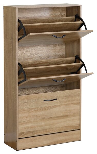 Botník s priehradkami G1016 OAK, dub