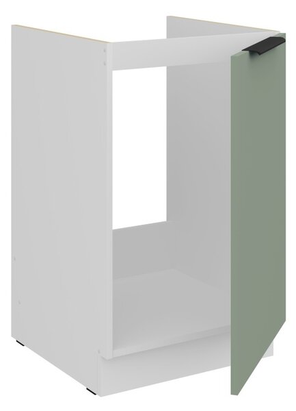 Dolná drezová skrinka LUNARA - šírka 50 cm, zelená / biela