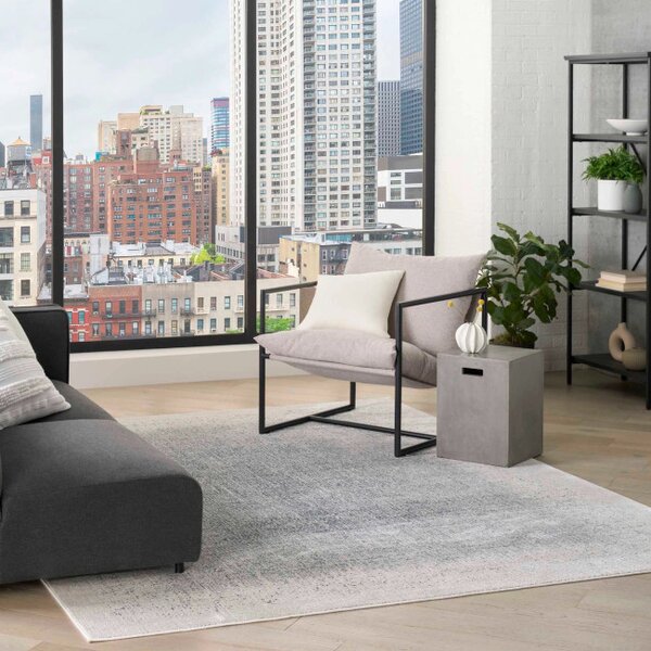 Koberec DKNY Grand Street GRN03 slonia kosť / modrý