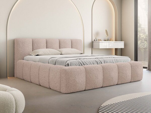 Mirjan24 Čalúnená posteľ Ubipra Boucle, Rozmer postele: 140x200, Farby: Abriamo 04 5903211414510