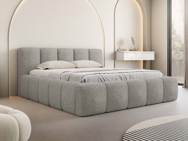 Mirjan24 Čalúnená posteľ Ubipra Boucle, Rozmer postele: 140x200, Farby: Abriamo 04 5903211414510