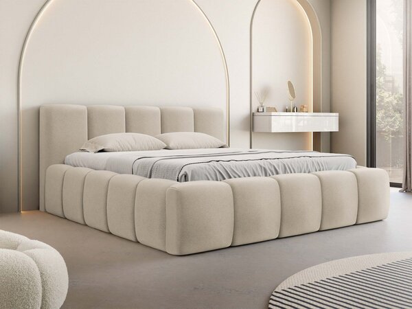 Mirjan24 Čalúnená postel Ubipra, Rozmer postele: 140x200, Farby: Paros 01 5903211414572