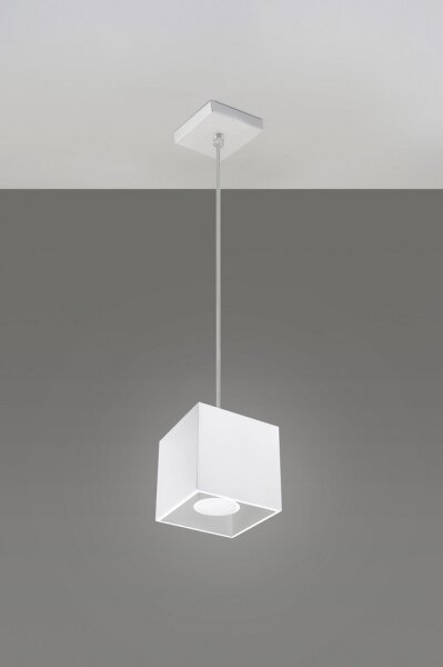 Luster na lanku QUAD 1 1xGU10/40W/230V biela