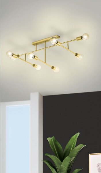 Eglo 98882 - Prisadený luster BELSIANA 8xE27/40W/230V