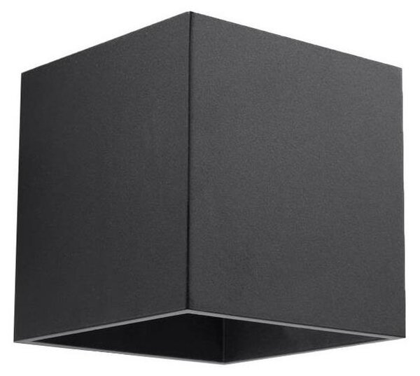 Sollux SL.0057 - Nástenné svietidlo QUAD 1 1xG9/8W/230V čierna