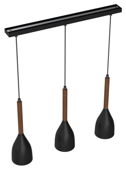 Luster na lanku MUZA 3xE27/60W/230V