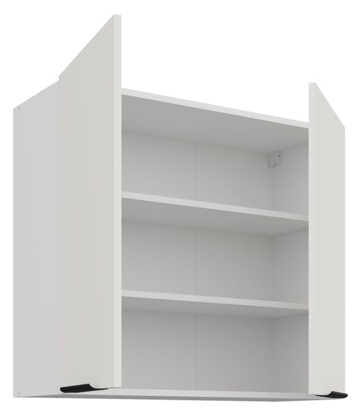 Horná kuchynská skrinka LUNARA - šírka 80 cm, biela