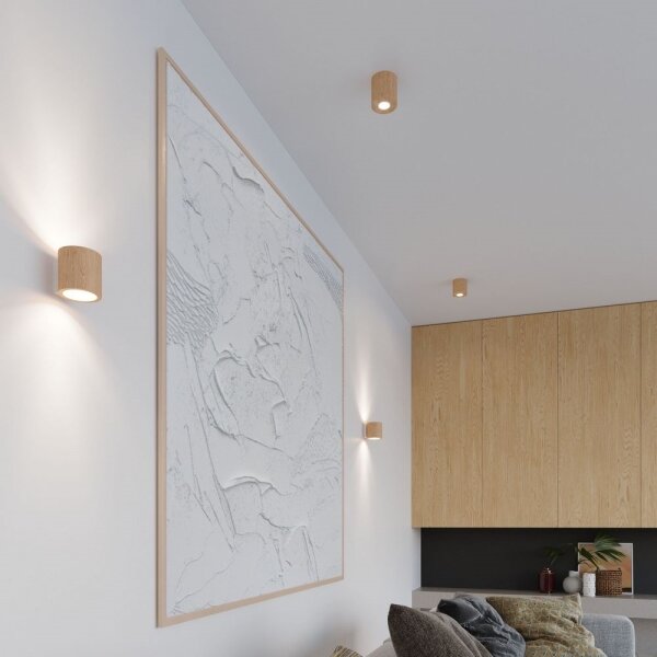 Sollux SL.0490 - Nástenné svietidlo ORBIS 1xG9/40W/230V drevo