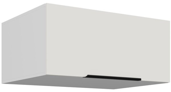 Hlboká digestorová skrinka LUNARA - šírka 80 cm, biela