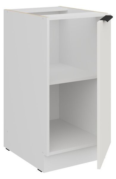 Dolná jednodverová skrinka LUNARA - šírka 40 cm, biela