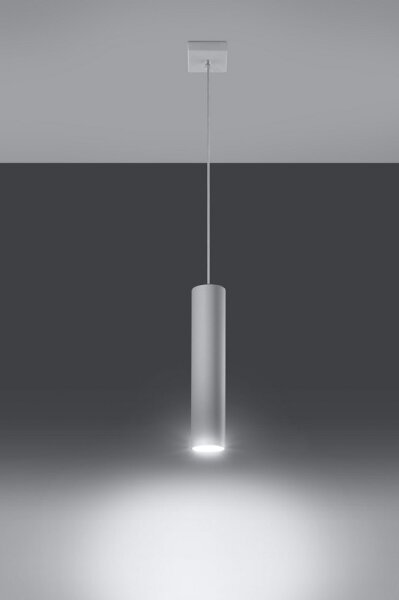 Sollux SL.0323 - Luster na lanku LAGOS 1 1xGU10/10W/230V biela