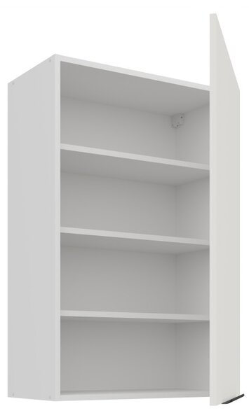Vysoká horná skrinka LUNARA - šírka 60 cm, biela