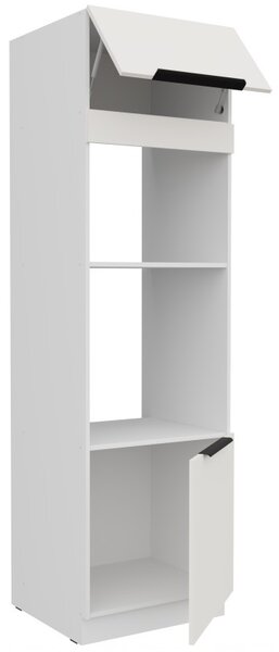Skriňa na vstavané spotrebiče LUNARA - šírka 60 cm, biela