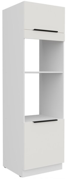Skriňa na vstavané spotrebiče LUNARA - šírka 60 cm, biela