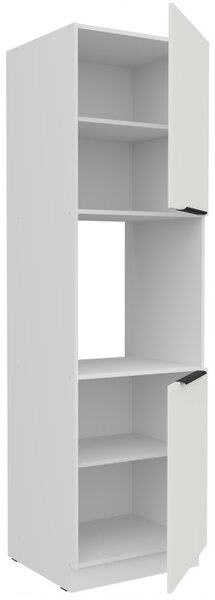 Kuchynská skriňa na vstavanú rúru LUNARA - šírka 60 cm, biela