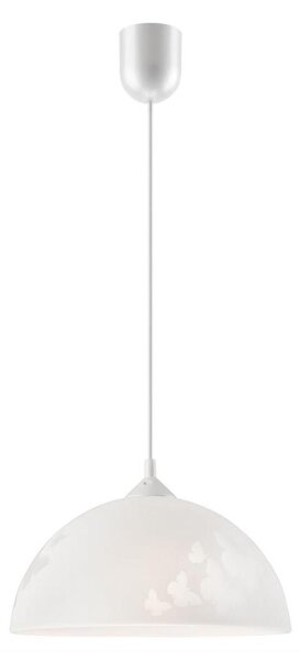 Luster na lanku 1xE27/60W/230V motýľi