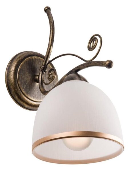 Nástenná lampa RETRO II 1xE27/60W/230V zlatá patina