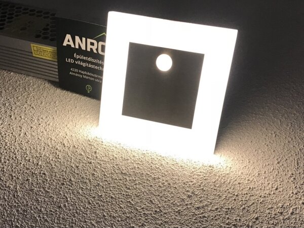 Kanlux 27370 - LED schodiskové svietidlo APUS so senzorom LED/0,8W/12V 3000K
