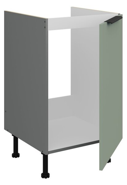 Dolná drezová skrinka LUNARA - šírka 50 cm, zelená / antracit