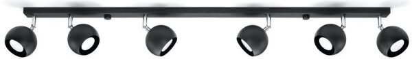 Sollux SL.0448 - Stropné bodové svietidlo OCULARE 6xGU10/10W/230V
