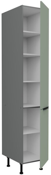 Potravinová skriňa LUNARA - šírka 40 cm, zelená / antracit
