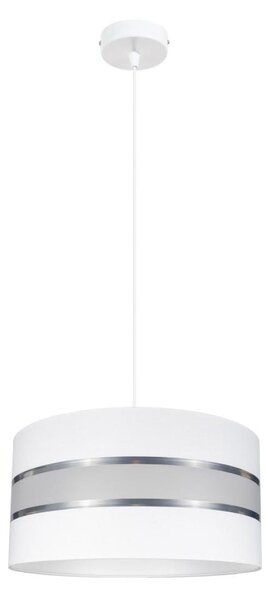 Luster na lanku CORAL 1xE27/60W/230V biela